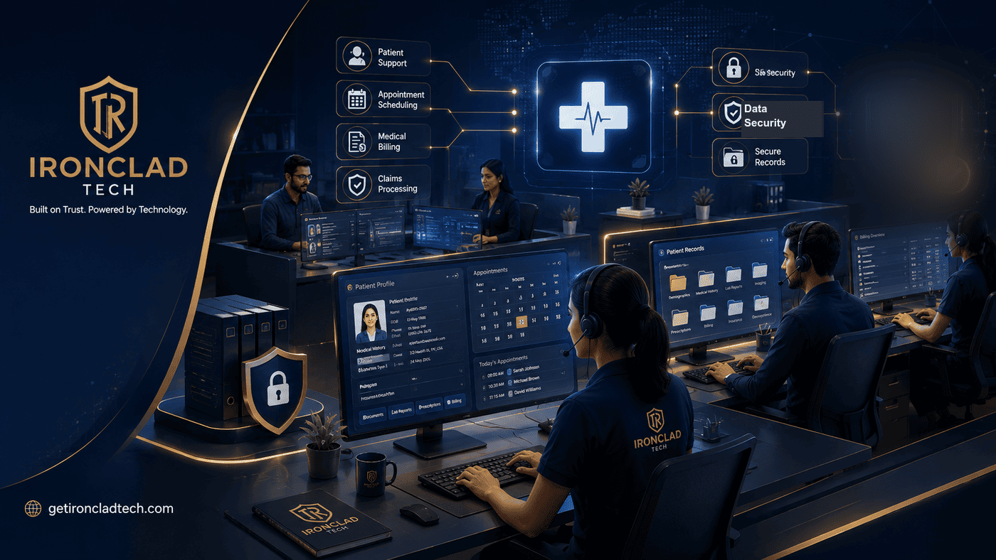 Medical billing and healthcare BPO outsourcing: claims, eligibility and revenue cycle support